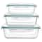 Martha Stewart Storage Container Set with Leak Proof Lids
